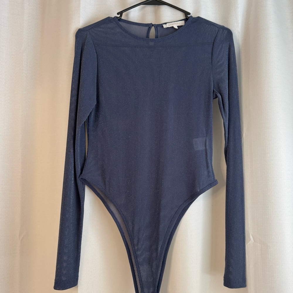Olivaceous Midnight Blue  Bodysuit
